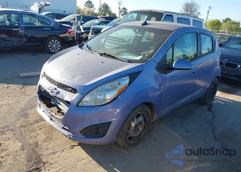 2014 Chevrolet Spark Ls from USA, damaged, VIN KL8CB6S91EC503069